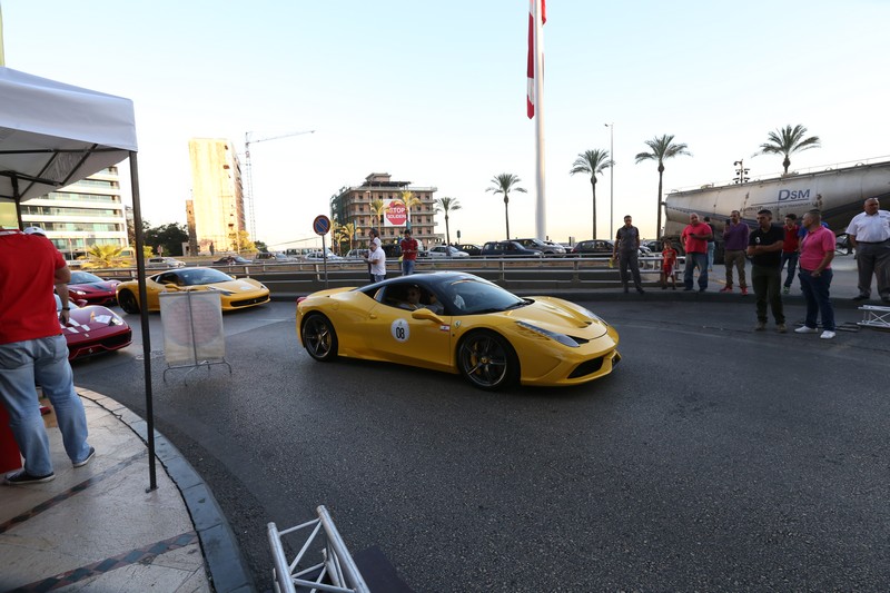Ferrari Panorama Lebanon 2016 Ride